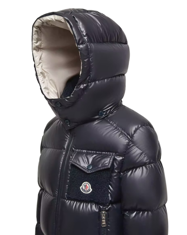 Kids Atelier-Moncler-Yule Hooded Down Jacket
