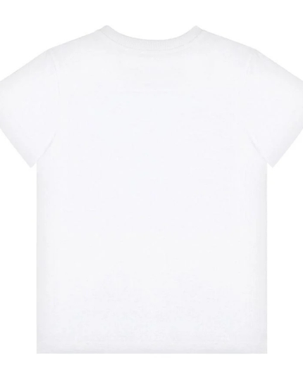 Kids Atelier-Moschino-White T-Shirt for Children