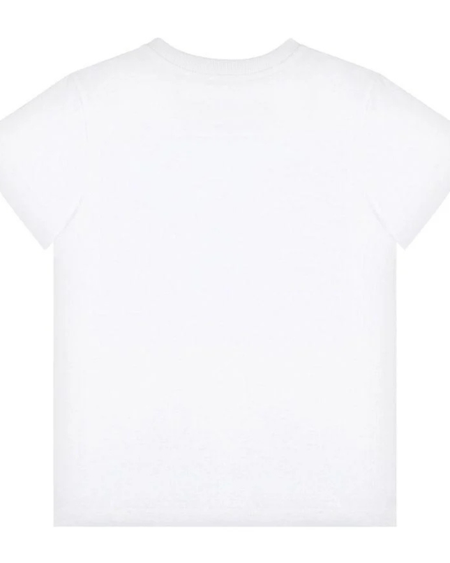 Kids Atelier-Moschino-White T-Shirt for Children