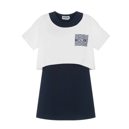 Kids Atelier-Moschino-T-Shirt and Dress Set