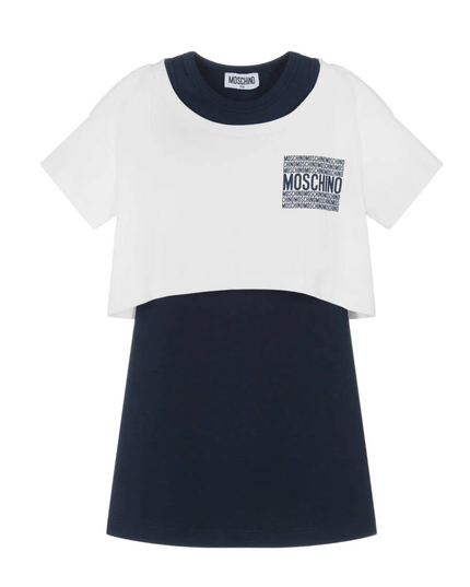 Kids Atelier-Moschino-T-Shirt and Dress Set