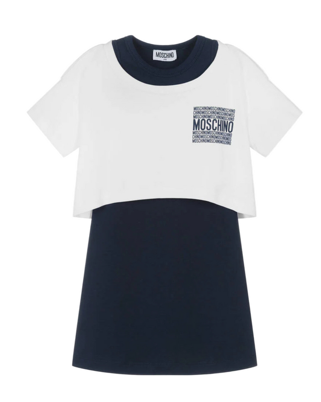 Kids Atelier-Moschino-T-Shirt and Dress Set