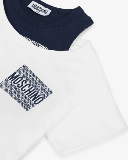 Kids Atelier-Moschino-T-Shirt and Dress Set