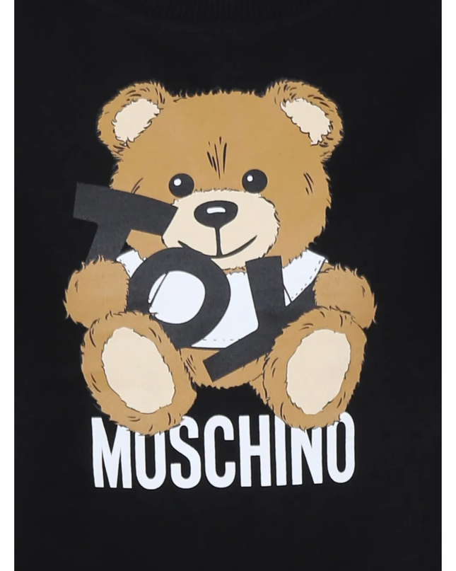 Kids atelier-Moschino-Black Teddy Bear Dress