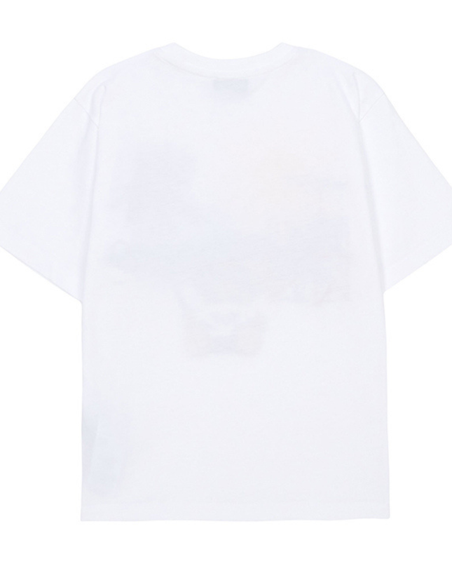 Kids Atelier-Moschino-White Short Sleeve T-Shirt