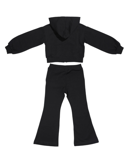 Kids Atelier-Moschino-Black Tracksuit Set