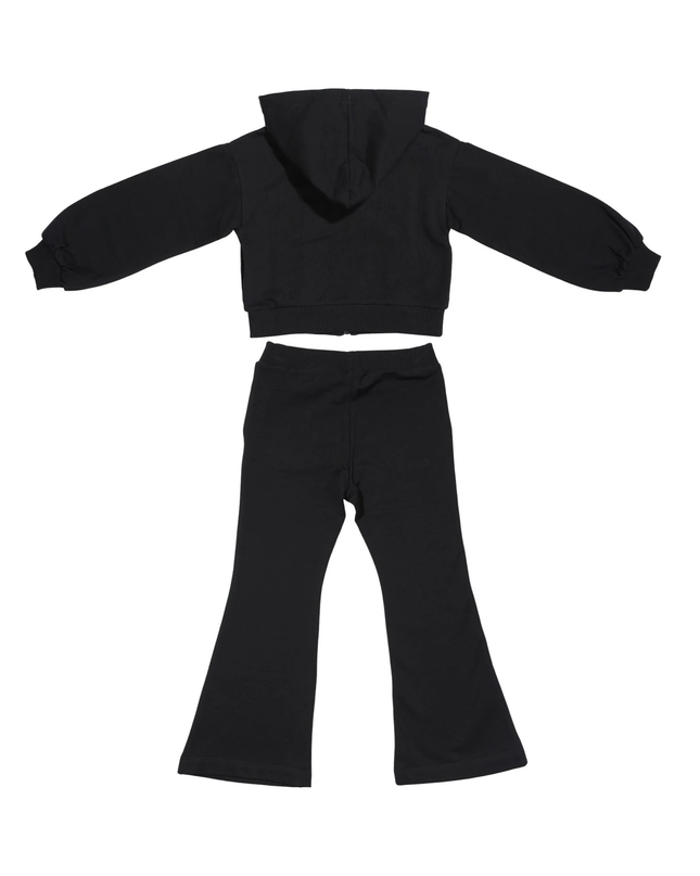 Kids Atelier-Moschino-Black Tracksuit Set