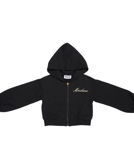 Kids Atelier-Moschino-Black Tracksuit Set