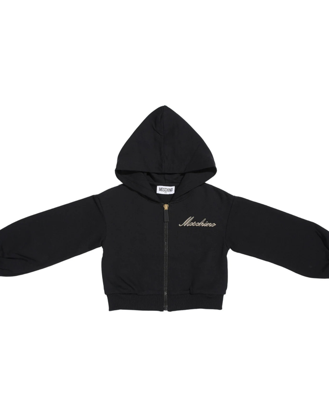 Kids Atelier-Moschino-Black Tracksuit Set