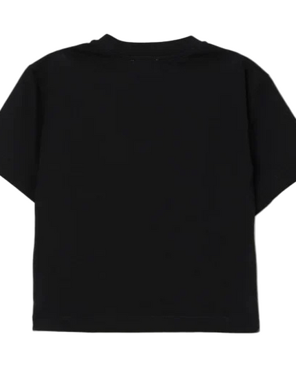 Kids Atelier-Moschino-Biker Toy Black T-Shirt
