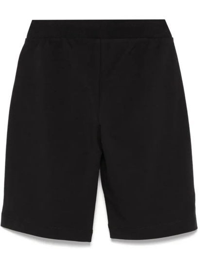 Kids Atelier-Moschino-Black Bermuda Shorts
