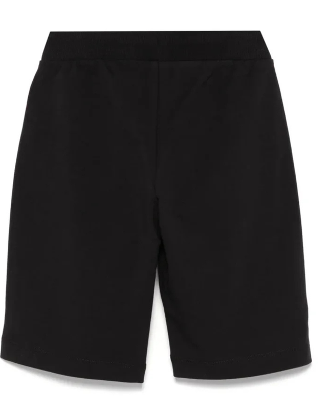 Kids Atelier-Moschino-Black Bermuda Shorts