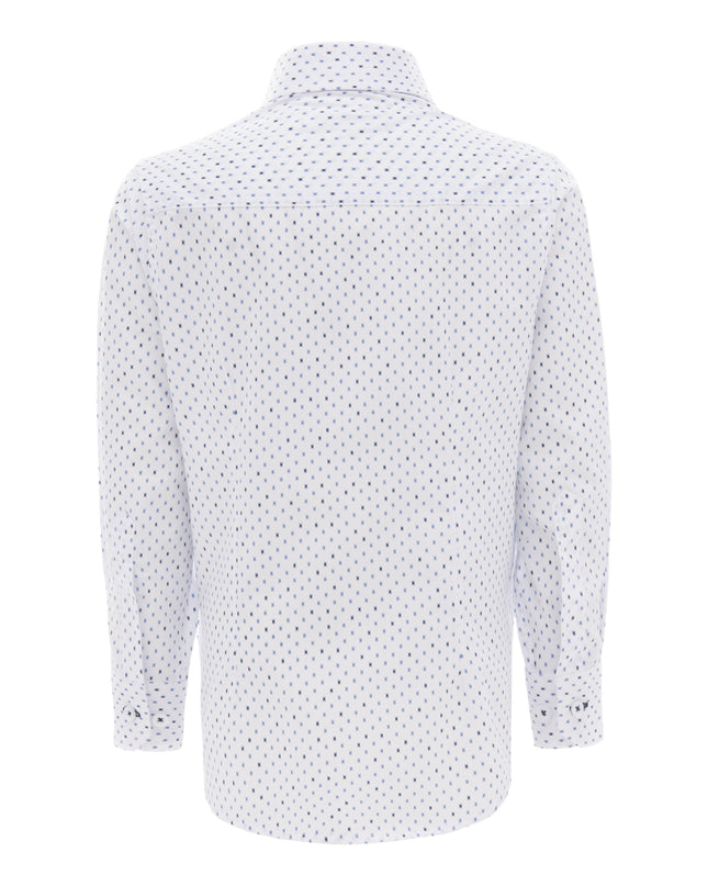 kids-atelier-moustache-kid-baby-boy-white-ticket-print-dress-shirt-22m12-white
