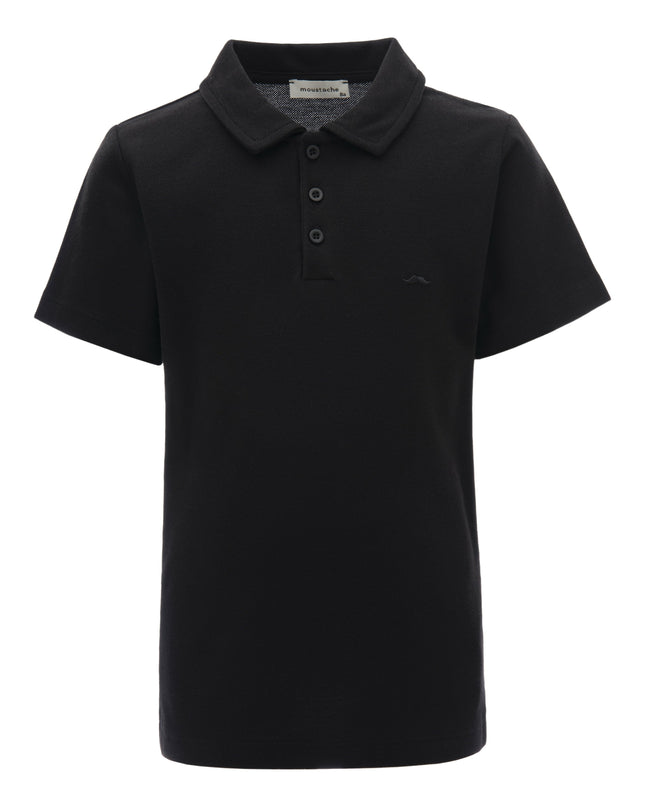 kids-atelier-moustache-kid-baby-boy-black-solid-logo-polo-320710-black