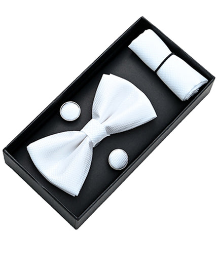 moustache-kids-white-crosshatched-bowtie-cufflinks-square-set-set
