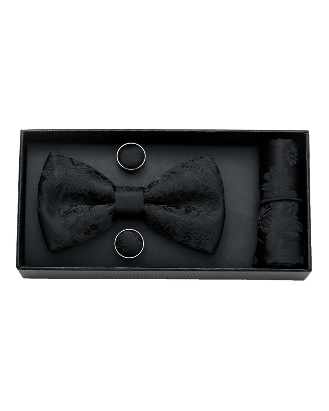 moustache-kids-black-floral-bowtie-cufflinks-square-set-ma42019