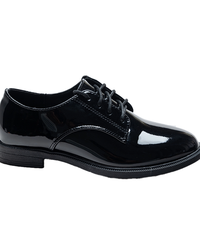 Black Oxford Laced Dress Shoes