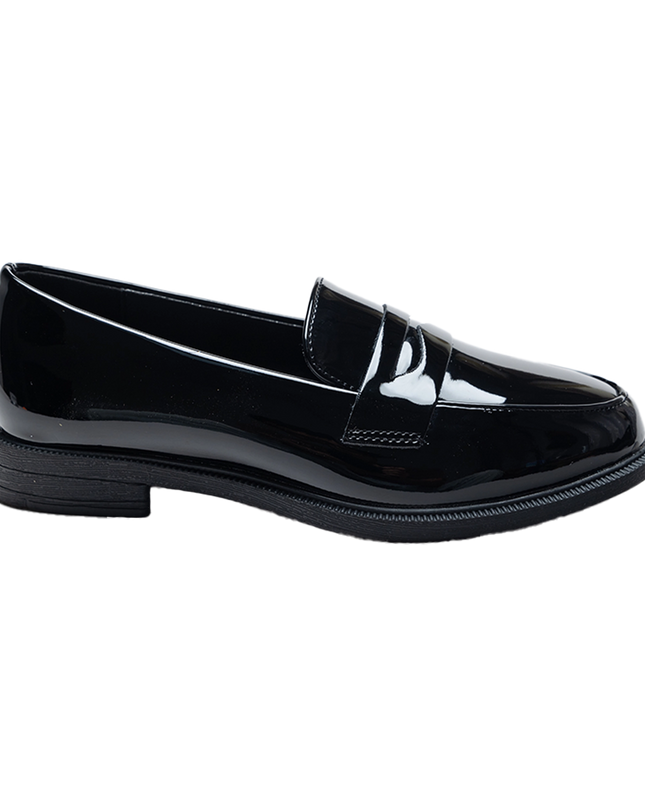 Black Patent Penny Loafers