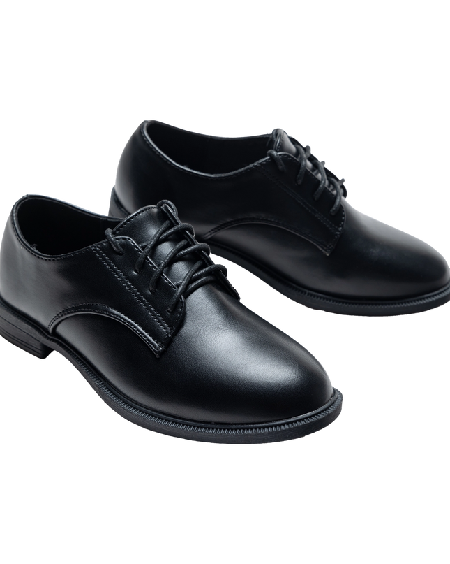 Black Derby Dress Shoes