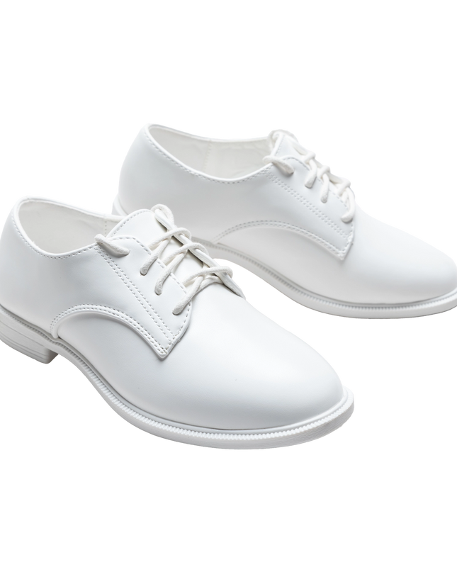 White Derby Dress Shoes