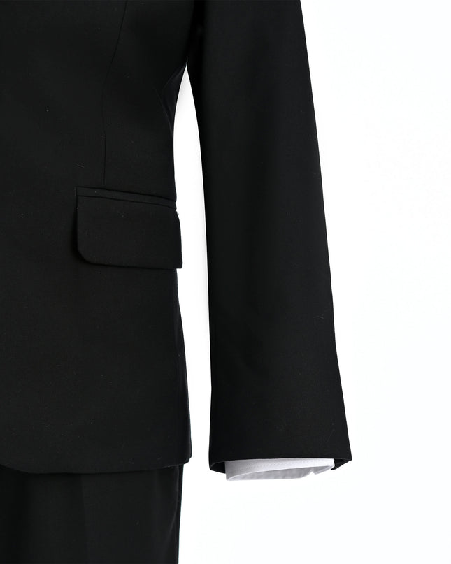 Black Peak Lapel Tuxedo Set