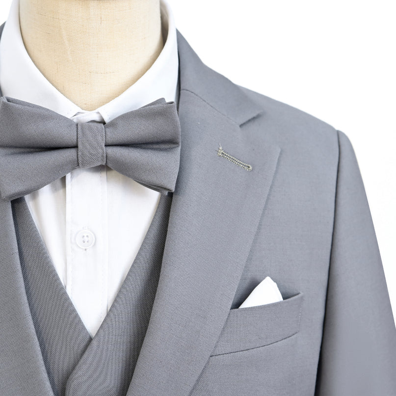 Light Gray Peak Lapel Tuxedo Set