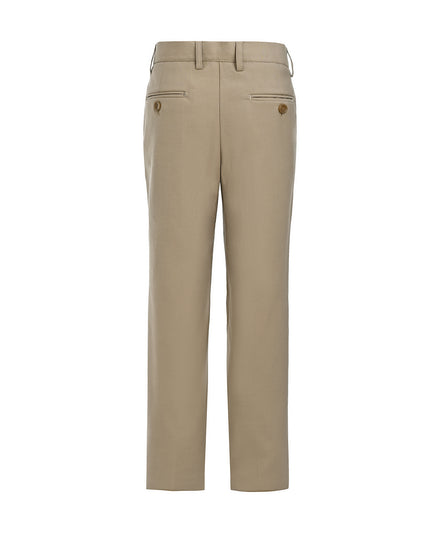 Beige Formal Dress Pants