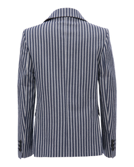 kids-atelier-moustache-Navy Double Striped Blazer