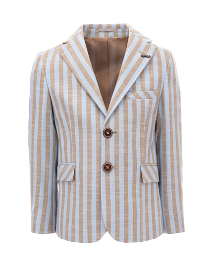 kids-atelier-moustache-kid-boy-baby-beige-striped-peak-lapel-blazer-23m03-beige-blue