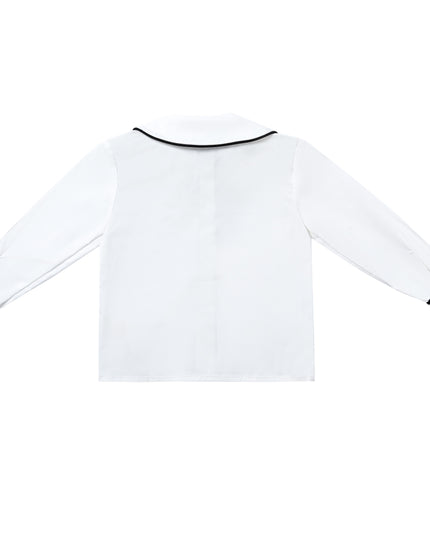 kids atelier moustache Classic Black Formal Set