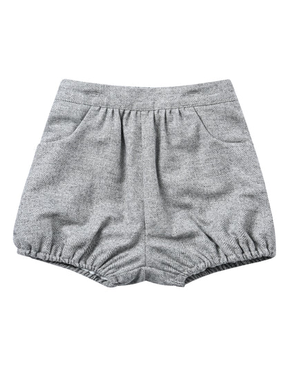 kids atelier moustache White & Grey Classic Baby Set