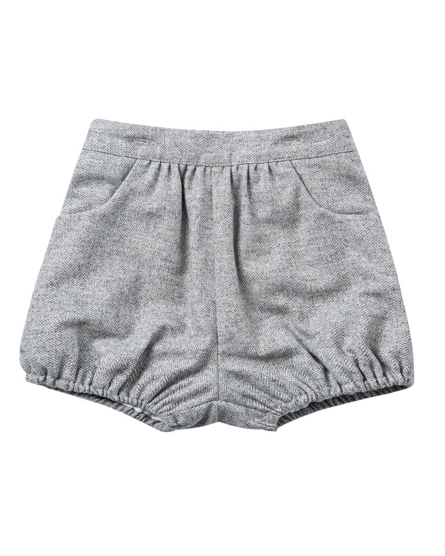 kids atelier moustache White & Grey Classic Baby Set