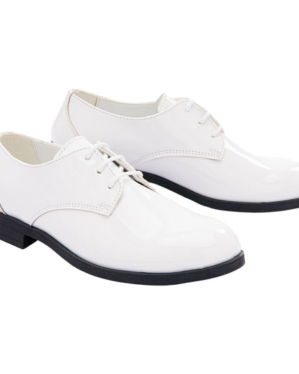 kids-atelier-moustache-White Patent Lace Dress Shoes
