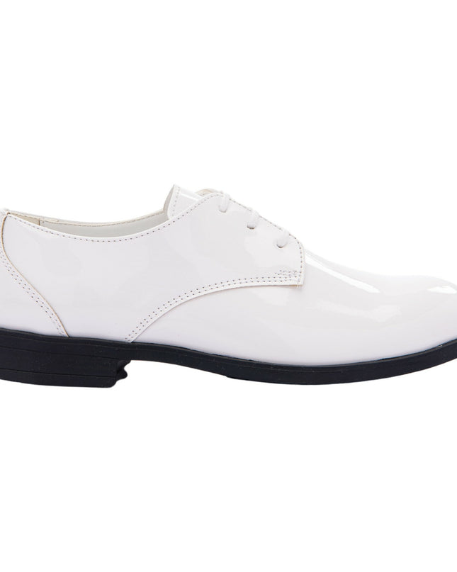 kids-atelier-moustache-White Patent Lace Dress Shoes