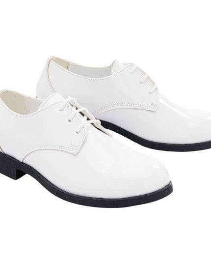 kids-atelier-moustache-White Patent Lace Dress Shoes