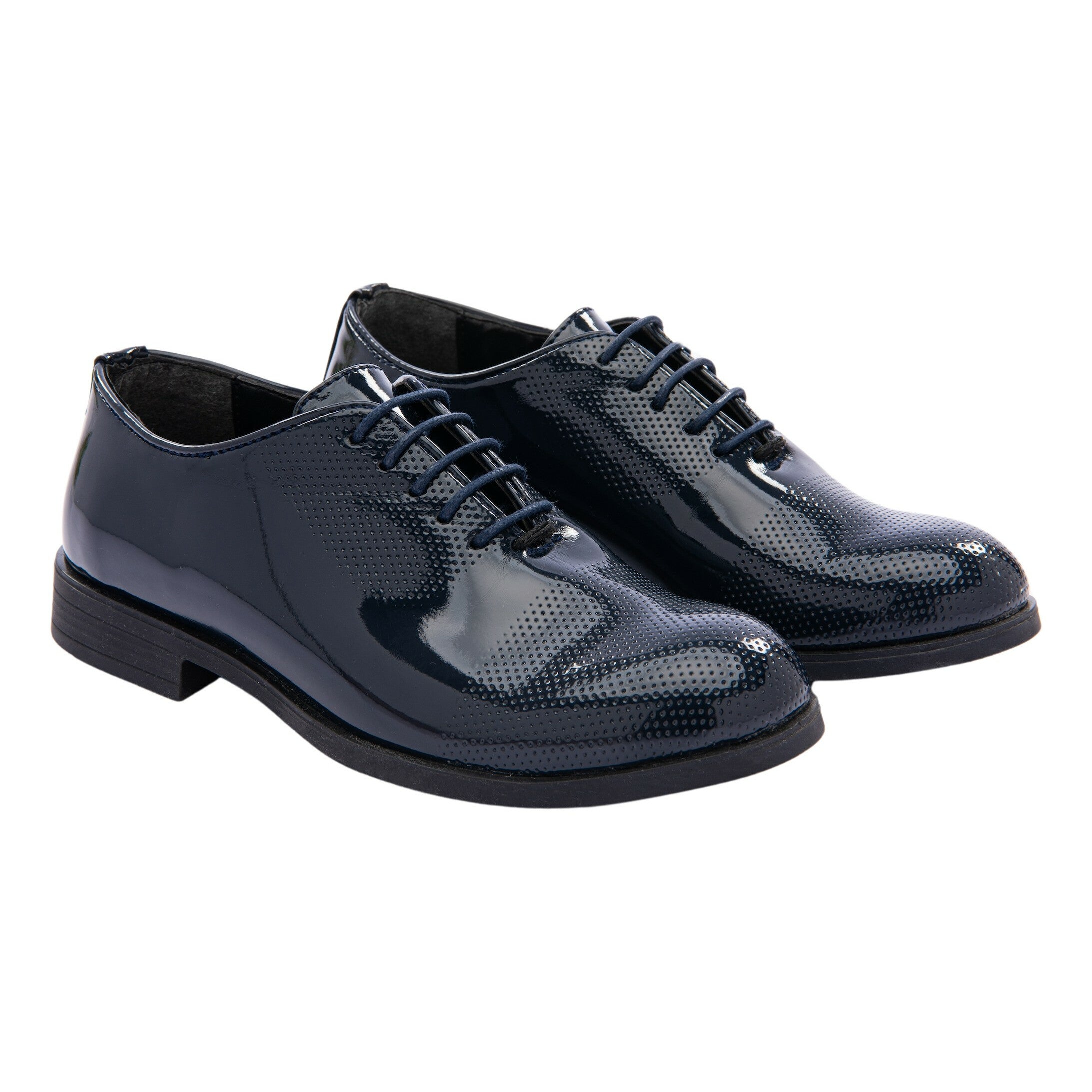 Moustache Navy Closed Lace Dress Shoes | 34 | Rubber | Adult | Kids | Maisonette Moustache Navy Closed Lace Dress Shoes | 34 | Rubber | Adult | Kids | Maisonette