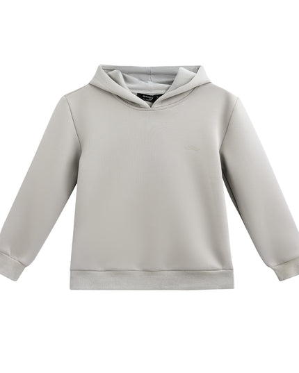 kids atelier moustache Light Gray Tracksuit Set