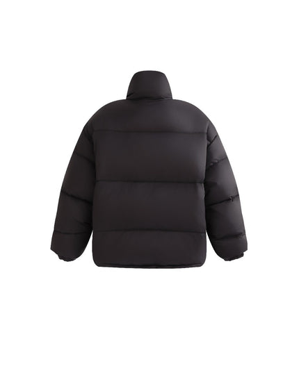kids atelier moustache Black Quilted Puffer Jacket
