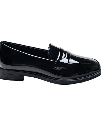 kidsatelier-moustache-Black-Patent-Penny-Loafers