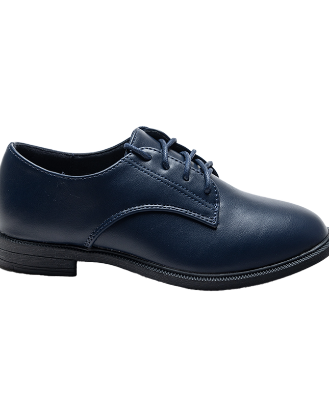 kidsatelier-moustache-Navy-Derby-Dress-Shoes