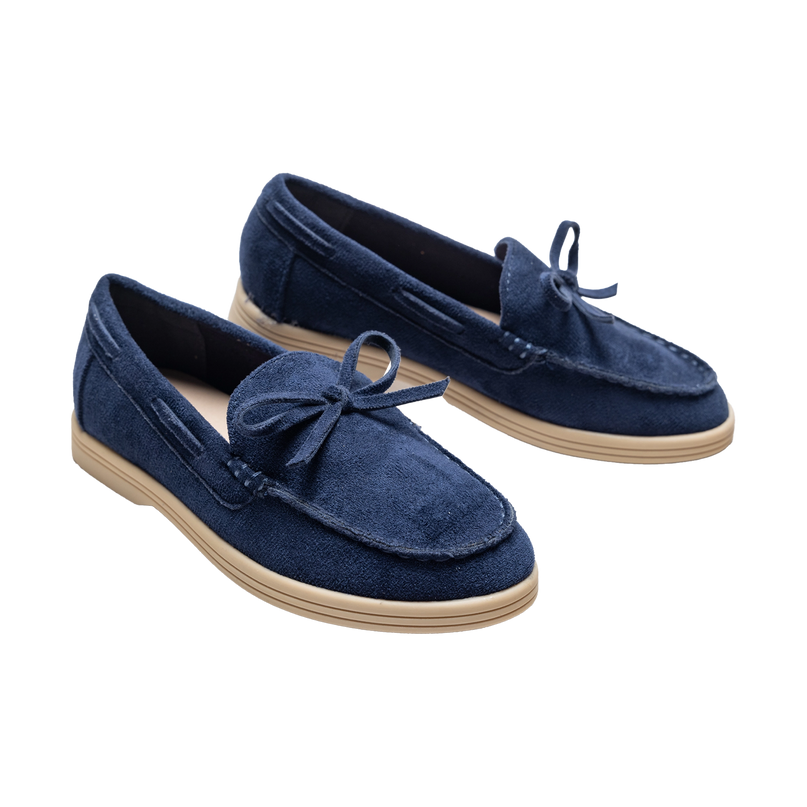 kidsatelier-moustache-Navy-Suede-Formal-Laced-Dress-Shoes