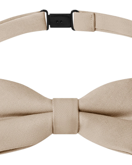kids atelier moustache Beige Vest & Bow Tie Set