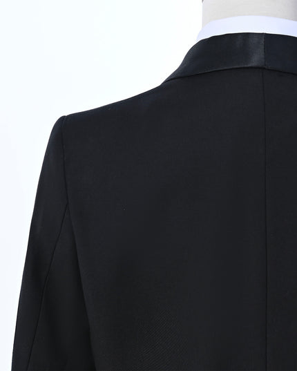 kidsatelier-moustache-Black-Moustache-Shawl-Lapel-Tuxedo-Set