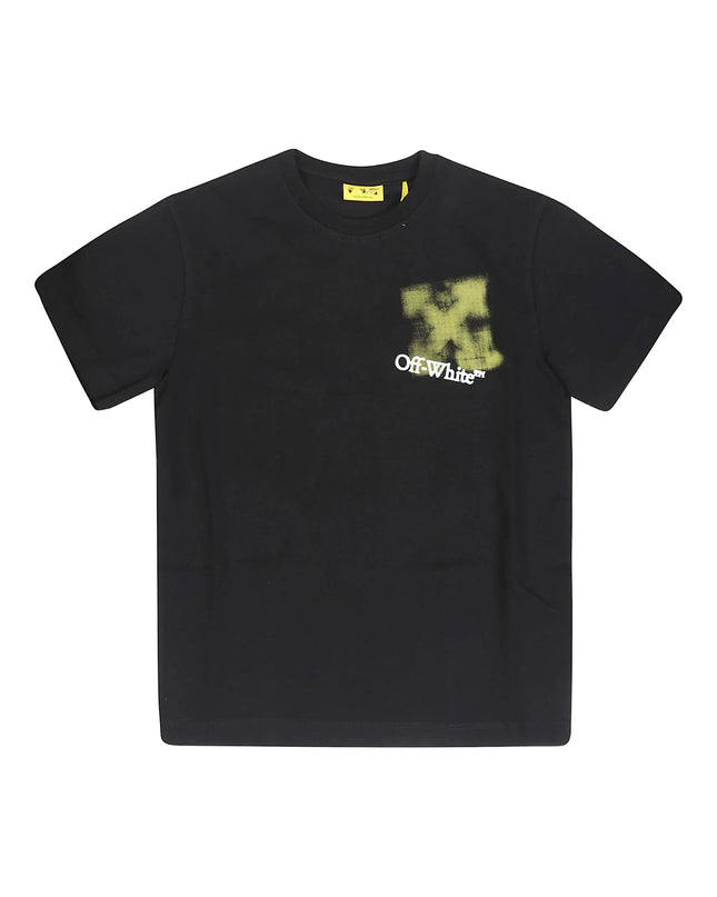 kids atelier off white Black Arrow Spray Tee