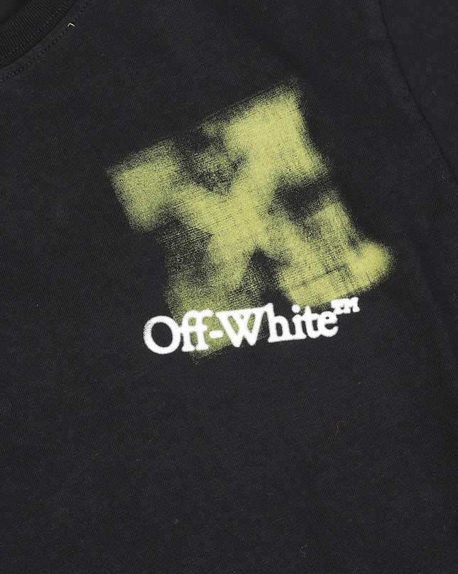 kids atelier off white Black Arrow Spray Tee