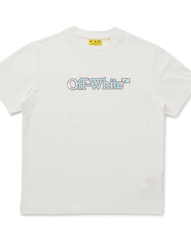 Kids Atelier-Off White-White Big Bookish T-Shirt