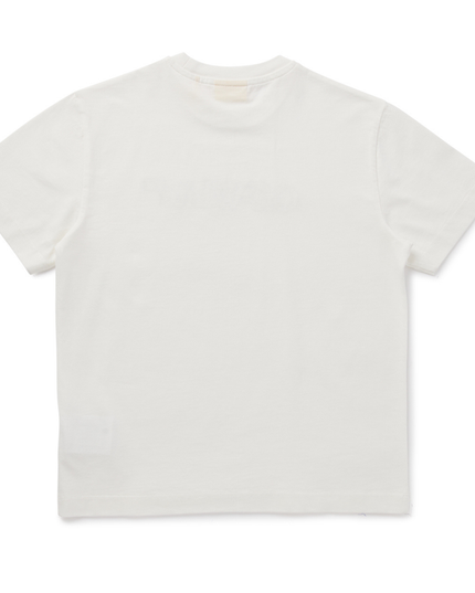 Kids Atelier-Off White-White Big Bookish T-Shirt