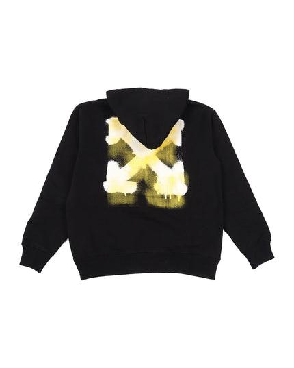 kids atelier off-white Black Arrow Spray Hoodie 