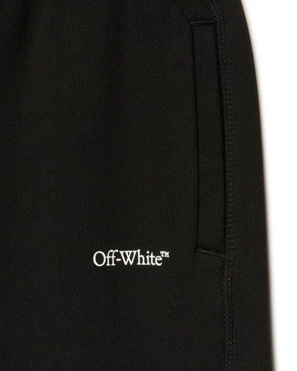 kids atelier off-white Black Bookish Diag Sweatpants