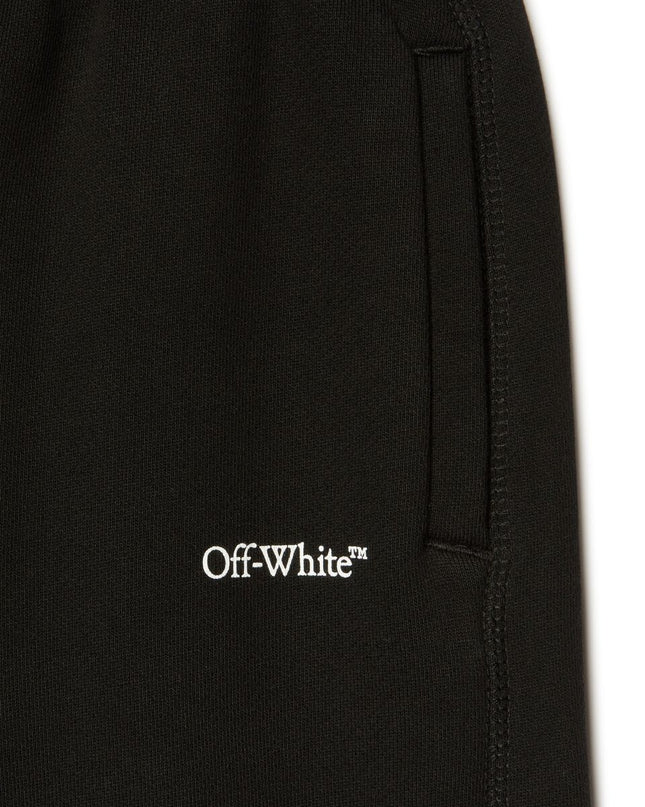 kids atelier off-white Black Bookish Diag Sweatpants